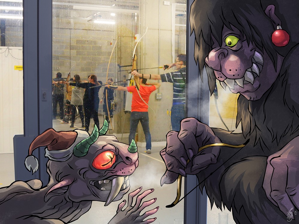 Santa Claus is coming to Archery Fit :)