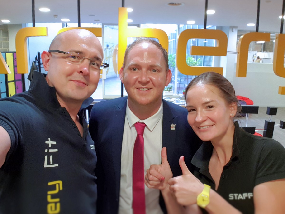 Visit by Greenwich Leader Cllr Danny Thorpe!