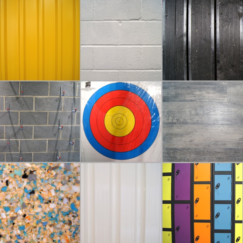 Archery Fit: textures and colors